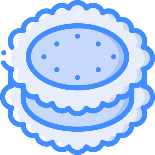 biscuit Basic Miscellany Blue icoon