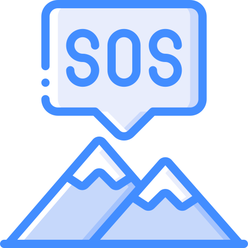 montagna Basic Miscellany Blue icona