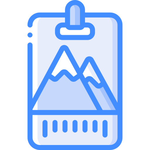 montañas Basic Miscellany Blue icono