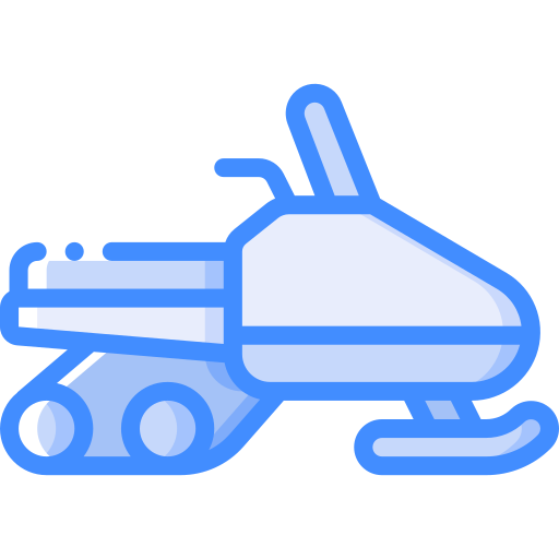 vehículo de nieve Basic Miscellany Blue icono