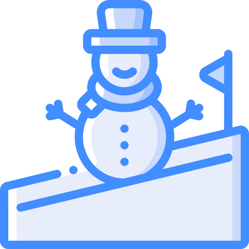 Snowman Basic Miscellany Blue icon
