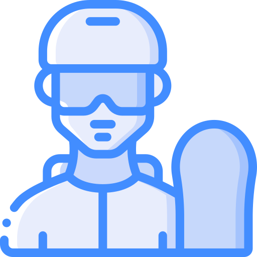 Person Basic Miscellany Blue icon