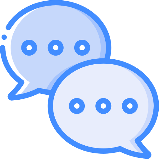 conversacion Basic Miscellany Blue icono