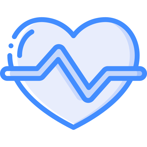 Daily health app Basic Miscellany Blue icon