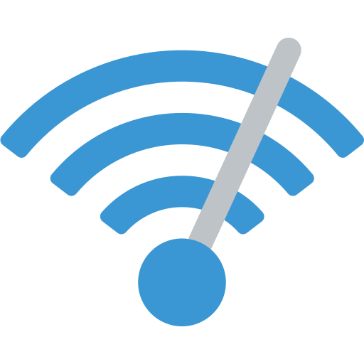 conexión wifi Basic Miscellany Flat icono