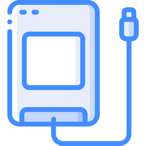 ハードドライブ Basic Miscellany Blue icon