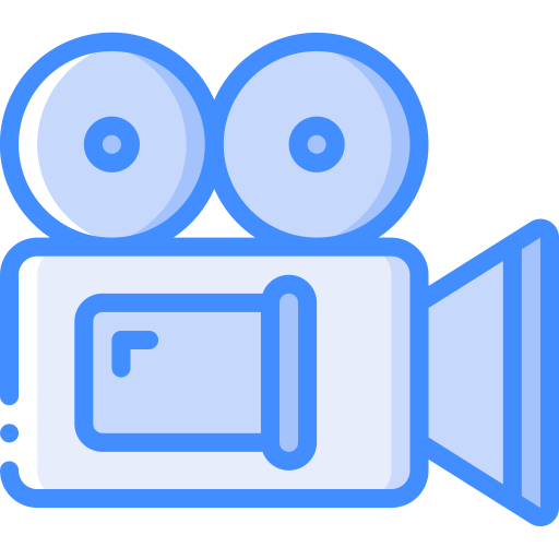 caméra vidéo Basic Miscellany Blue Icône