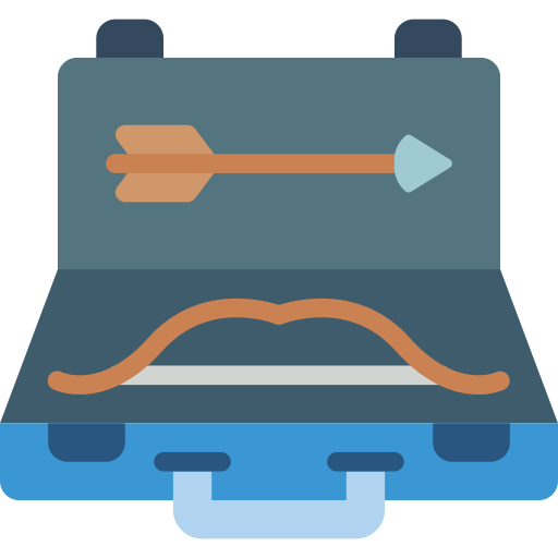 Carrying case Basic Miscellany Flat icon