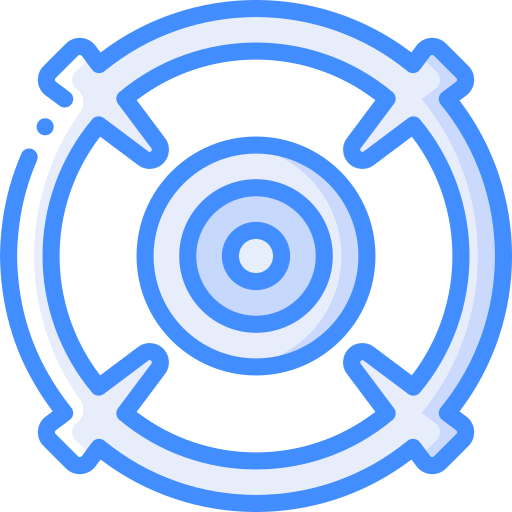 표적 Basic Miscellany Blue icon