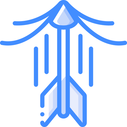 freccia Basic Miscellany Blue icona