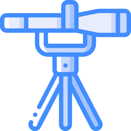 telescoop Basic Miscellany Blue icoon