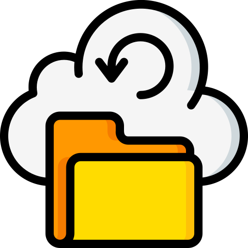 Cloud sync Basic Miscellany Lineal Color icon