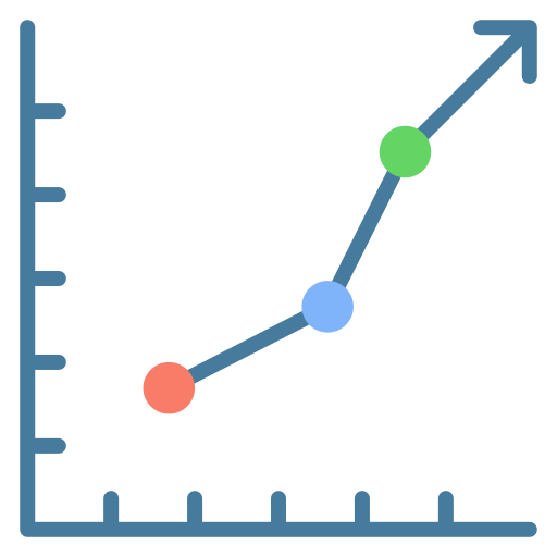 Линейный график Good Ware Flat иконка