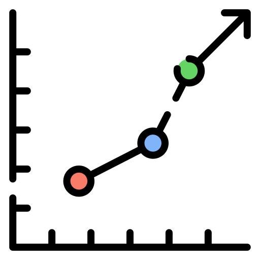 Линейный график Good Ware Lineal Color иконка