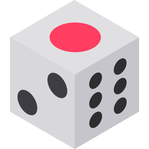 サイコロ Isometric Flat icon