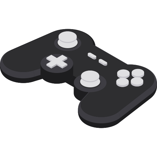 Gamepad Isometric Flat icon