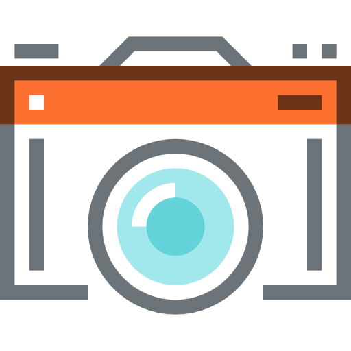 kamera Maxim Flat Two Tone Linear colors icon