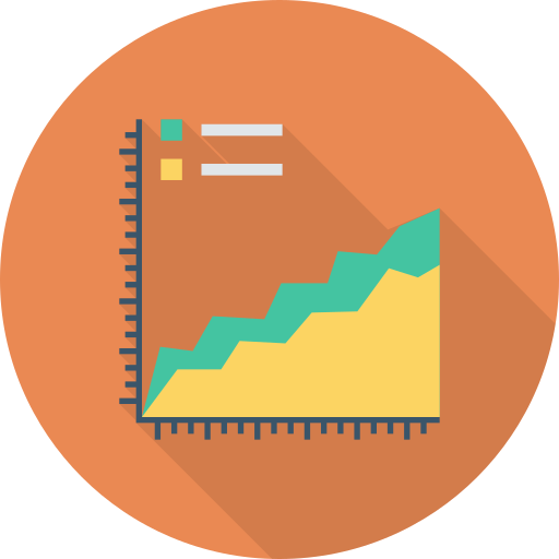 Graph Dinosoft Circular icon