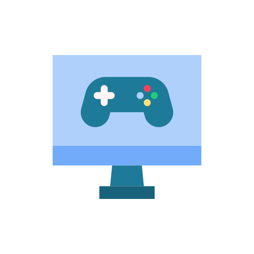 Computer game Good Ware Flat icon