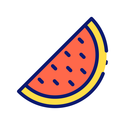 Watermelon Good Ware Lineal Color icon