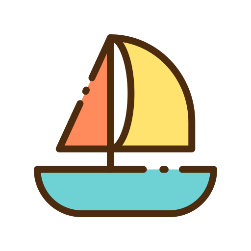 Boat Good Ware Lineal Color icon