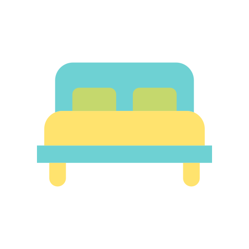 ベッド Good Ware Flat icon