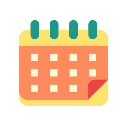 Calendar Good Ware Flat icon