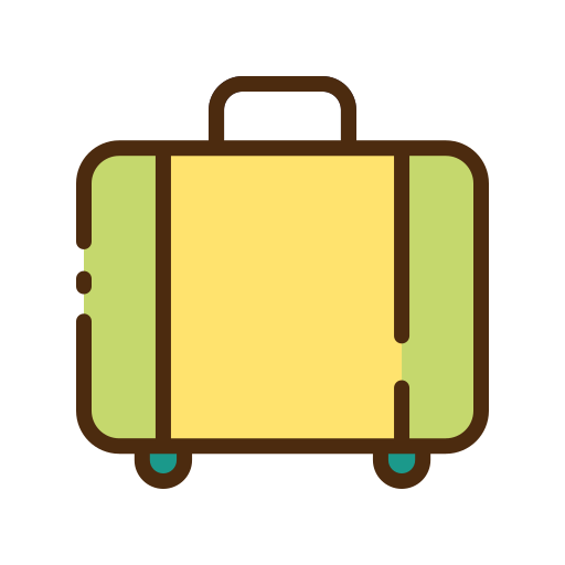 Luggage Good Ware Lineal Color icon