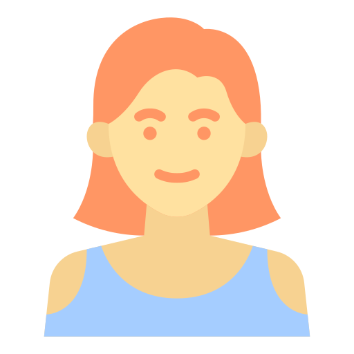 若い女性 Good Ware Flat icon