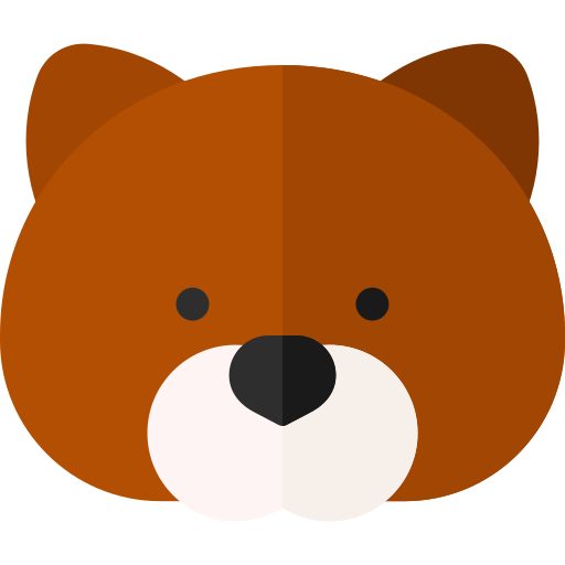 Pomeranian Basic Rounded Flat icon