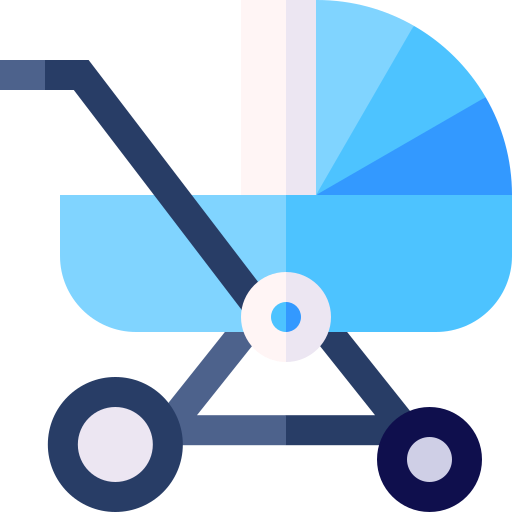 Детская коляска Basic Straight Flat иконка