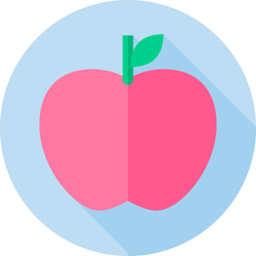 apfel Flat Circular Flat icon