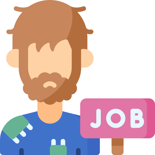 Job search Special Flat icon