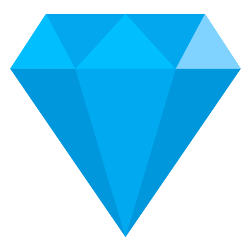 Diamond Good Ware Flat icon
