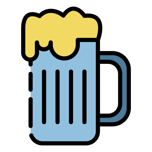 Beer Good Ware Lineal Color icon