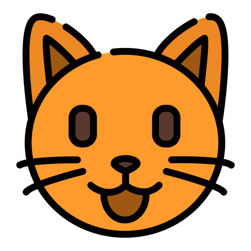 Cat Good Ware Lineal Color icon