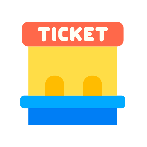 Ticket counter Good Ware Flat icon