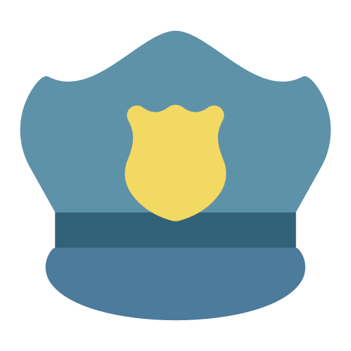 polizeihut Good Ware Flat icon
