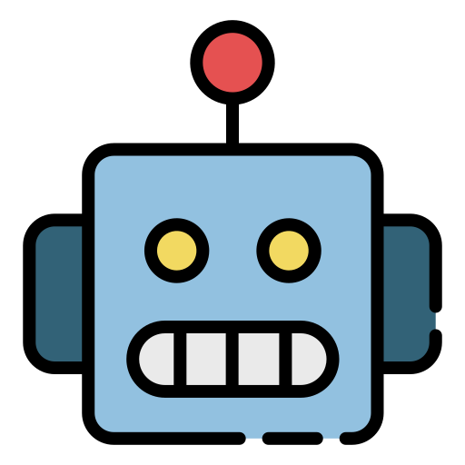 Robot Good Ware Lineal Color icon