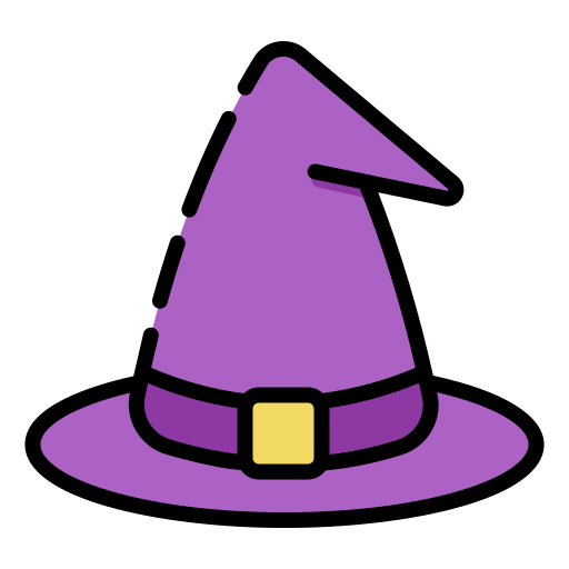 kapelusz czarownicy Good Ware Lineal Color ikona