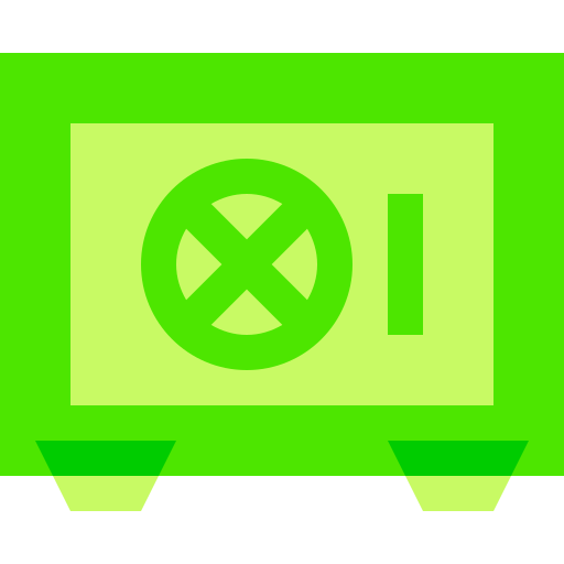Safe box Basic Sheer Flat icon