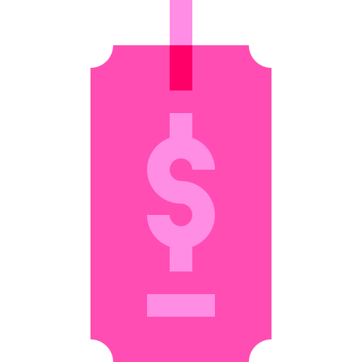 Price tag Basic Sheer Flat icon