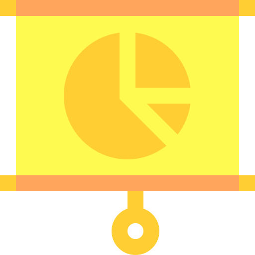 Pie chart Basic Sheer Flat icon