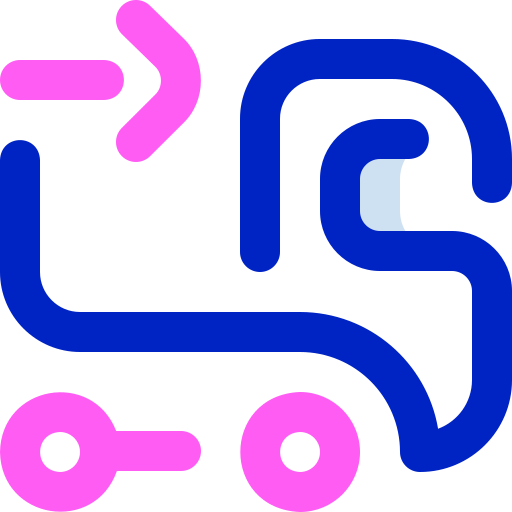 Delivery truck Super Basic Orbit Color icon