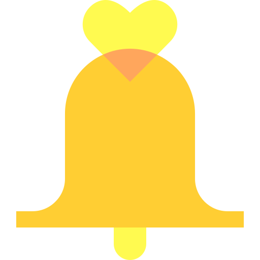 웨딩 벨 Basic Sheer Flat icon