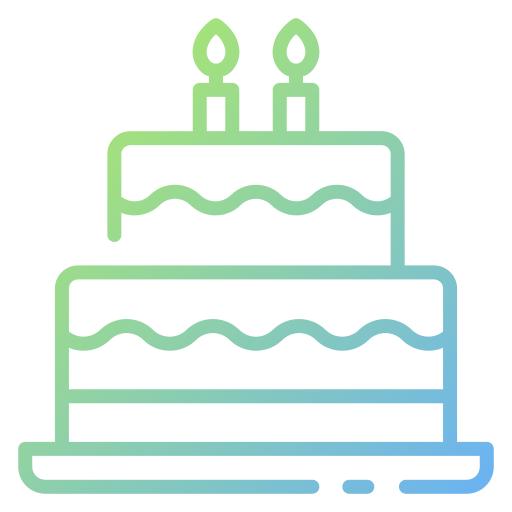tort urodzinowy Good Ware Gradient ikona