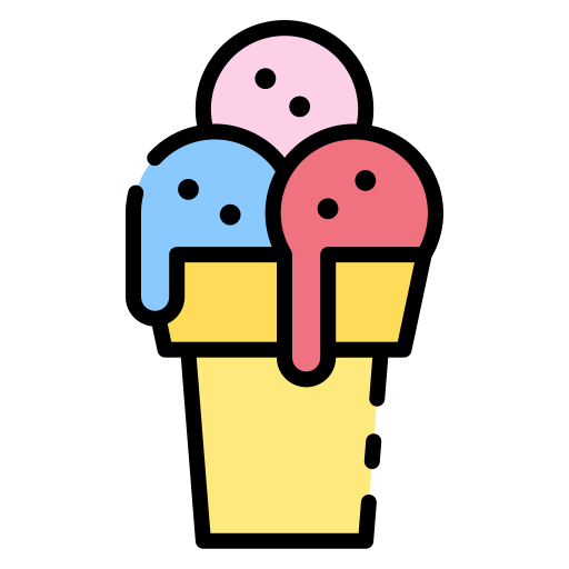 アイスクリーム Good Ware Lineal Color icon