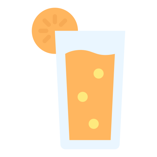 zumo de naranja Good Ware Flat icono