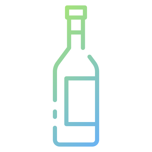 Wine bottle Good Ware Gradient icon
