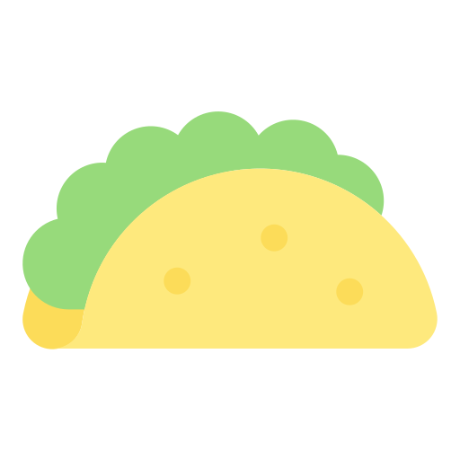 taco Good Ware Flat icon